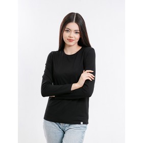 

Лонгслив женский, размер 42, цвет чёрный