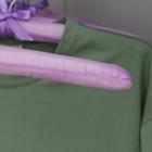 Вешалка-плечики для одежды мягкая «Атлас», размер 44-48, цвет сиреневый - Фото 5