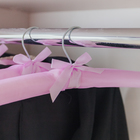 Вешалка-плечики для одежды мягкая «Атлас», размер 44-48, цвет сиреневый - Фото 2