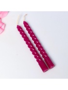 Набор свечей ароматических витых, 1.5×15 см, 2 шт., лаванда - Фото 4