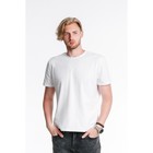 Футболка мужская, размер 62, цвет белый - Фото 1