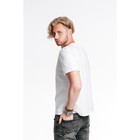 Футболка мужская, размер 62, цвет белый - Фото 3