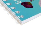 Блокнот А7, 40 листов в клетку на гребне, обложка мелованный картон, блок офсет, МИКС (комплект 78 шт) - фото 42749639