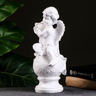 Фигура гипс «Ангел на шаре с арфой», 15×13×34 см 9211469