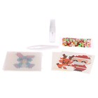 Аквамозаика «Дед мороз с оленем и зайчиком», 3 трафарета - фото 119097809