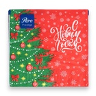 Салфетки новогодние бумажные Pero Prestige «Ёлочка», 3 слоя, 33×33 см, 20 шт. - Фото 3