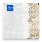 Салфетки новогодние бумажные Pero Prestige «Версаль», 3 слоя, 33×33 см, 20 шт. - Фото 3
