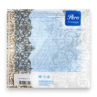 Салфетки новогодние бумажные Pero Prestige «Версаль», 3 слоя, 33×33 см, 20 шт. - Фото 4