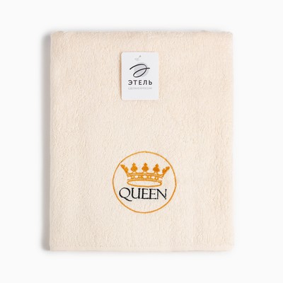 Полотенце махровое Queen, 70×130 см, 100% хлопок, 350 г/м²