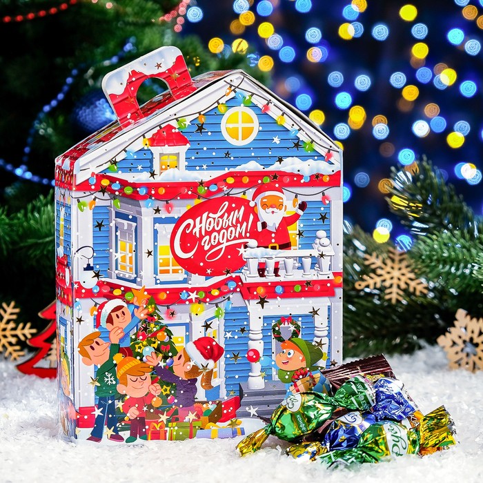 Новогодний подарок "Праздник во дворе", 280 г - Фото 1