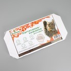 Когтеточка-лежанка «Пижон», 49×23×2.5 см, гофрокартон - Фото 3