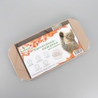 Когтеточка-лежанка для кошек «Пижон» КРАФТ, 57×28.5×2.5 см, гофрокартон - Фото 5