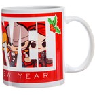 Кружка "Новый год" 350 мл, Мстители - фото 24383139