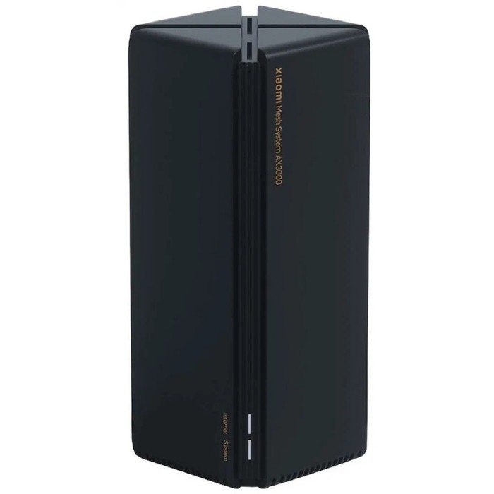 

Mesh система беспроводная Xiaomi Mesh System AX3000, 1000 Мбит, 1 шт в комплекте, чёрная