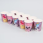 Набор бумажных стаканов, My Little Pony, 250 мл, 10 шт - фото 119097813 Набор бумажных стаканов, My Little Pony, 250 мл, 10 шт - фото 119097813