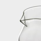 Кувшин стеклянный с металлической крышкой Magistro «Богема», 1,7 л, цвет крышки серебряный - Фото 4