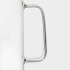 Кувшин для воды Magistro «Богема», 1.7 л, 10×27.5 см, с металлической крышкой, стекло, прозрачный, серебристая крышка - Фото 6