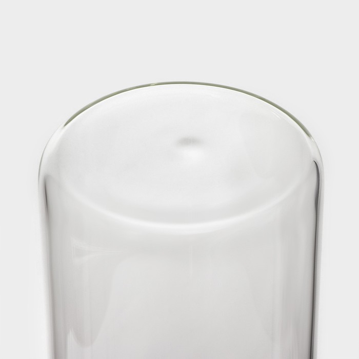 Кувшин стеклянный с металлической крышкой Magistro «Богема», 2 л, цвет крышки серебряный - фото 1876547896