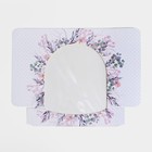 Кондитерская упаковка, коробка с PVC окном, «Цветы», 20 х 20 х 5 см  (артикул 9115848)  большой выбор товаров оптом и в розницу по низким ценам с доставкой