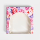 Кондитерская упаковка, коробка с PVC окном, «Пончики», 20×20×5 см - Фото 3