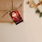 Открытка-шильдик на подарок «Дедушка Мороз», 5 × 9 см - Фото 2
