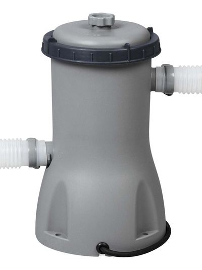 Бассейн каркасный Bestway Pool Set 5618W, 396×122 см, фильтр-насос, лестница, тент, круглый