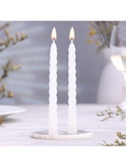 Набор свечей ароматических витых, 1.5×15 см, 2 шт., жасмин - Фото 2