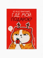 Подарочный набор новогодний, гифтбокс «Поменьше косяков, побольше ништяков», чай, драже, шоколад, термостакан, леденец - Фото 14