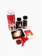 Подарочный набор новогодний, гифтбокс «Поменьше косяков, побольше ништяков», чай, драже, шоколад, термостакан, леденец - Фото 4