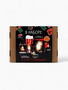 Подарочный набор новогодний, гифтбокс «Поменьше косяков, побольше ништяков», чай, драже, шоколад, термостакан, леденец - Фото 17