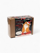 Подарочный набор новогодний, гифтбокс «Поменьше косяков, побольше ништяков», чай, драже, шоколад, термостакан, леденец - Фото 18