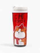 Подарочный набор новогодний, гифтбокс «Поменьше косяков, побольше ништяков», чай, драже, шоколад, термостакан, леденец - Фото 5