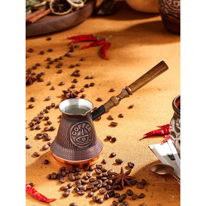 Турка для кофе «Армянская джезва», 230 мл, медь