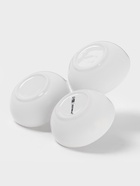 Менажница 3 ячейки Доляна «Зайка в золотом», 16.5×9 см, доломит, белая - Фото 7