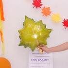 Воздушный шар фольгированный 25" «Зелёный лист» - Фото 3