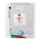 Воздушный шар фольгированный 60" «Снеговик», на подставке - Фото 3