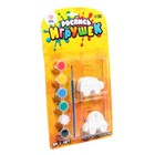 Набор для творчества «Роспись игрушек из гипса», 2 шт., авто МИКС - фото 21740149