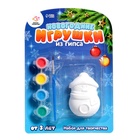 Роспись игрушек из гипса, набор для творчества, виды МИКС - Фото 3