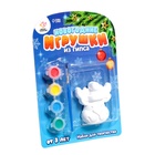 Роспись игрушек из гипса, набор для творчества, виды МИКС - Фото 6