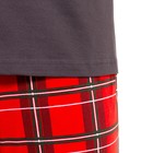 Пижама новогодняя мужская KAFTAN "Рок", цвет серый, размер 54 - Фото 11