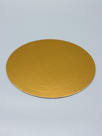Коробка под торт 2 окна, с ручками, белая, + подложка 2.5 золото - белый, 24×24×20 см