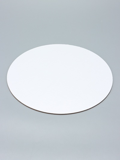 Коробка под торт 2 окна, с ручками, белая, + подложка 2.5 золото - белый, 24×24×20 см
