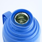 Термос 2 л, со стеклянной колбой, сохраняет тепло 24 ч, синий - Фото 3