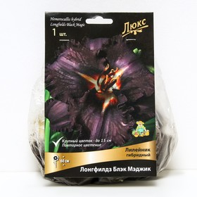 Лилейник гибридный Лонгфилдз Блэк Мэджик, I р-р, 1 шт. 60 h(см), Осень 2024  (артикул 9245746)  большой выбор товаров оптом и в розницу по низким ценам с доставкой