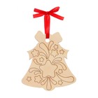 Набор для творчества «Роспись по дереву» 5 шт., с ленточкой - Фото 6