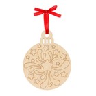 Набор для творчества «Роспись по дереву» 5 шт., с ленточкой - Фото 7