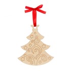 Набор для творчества «Роспись по дереву» 5 шт., с ленточкой - Фото 8