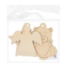 Набор для творчества «Роспись по дереву» 5 шт., с ленточкой - Фото 2