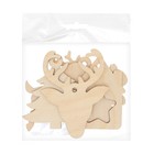 Набор для творчества «Роспись по дереву» 5 шт., с ленточкой - Фото 2