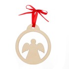 Набор для творчества «Роспись по дереву» 5 шт., с ленточкой - Фото 4